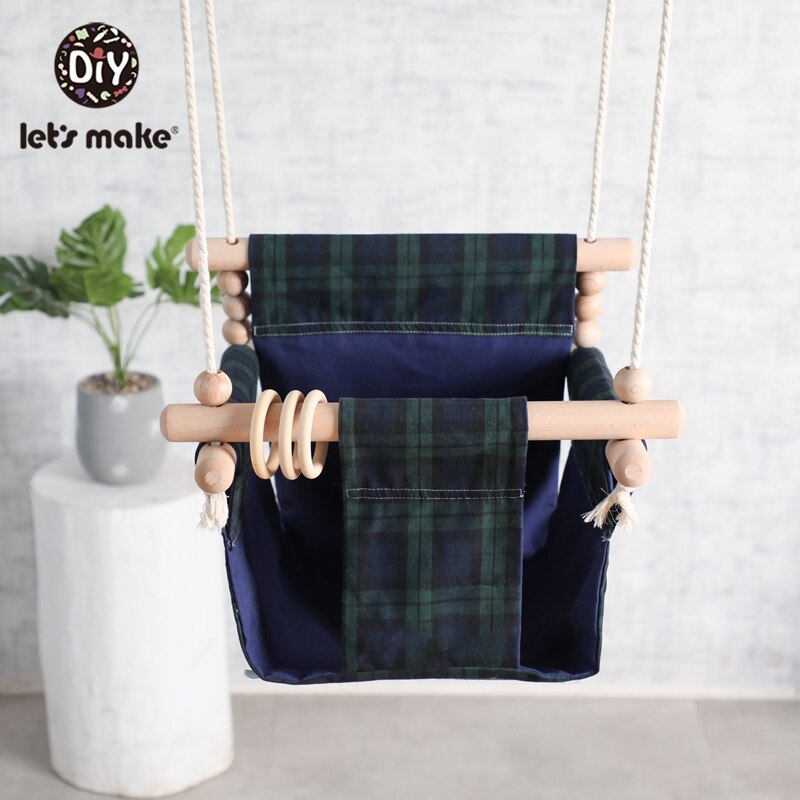 Wooden Baby Swing Hanging Swing Chair